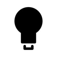 Light On Icon Vector Symbol Design Illustration