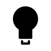 Light On Icon Vector Symbol Design Illustration