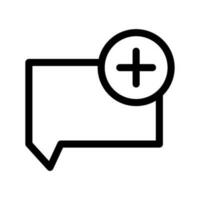 Add Message Icon Vector Symbol Design Illustration