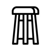 Stool Icon Vector Symbol Design Illustration