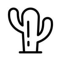 cactus icono vector símbolo diseño ilustración