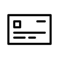 Debit Card Icon Vector Symbol Design Illustration