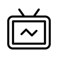 Television Icon Vector Symbol Design Illustration