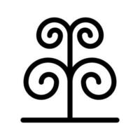 Tree Icon Vector Symbol Design Illustration