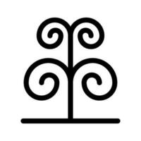 Tree Icon Vector Symbol Design Illustration