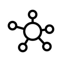 Networking Icon Vector Symbol Design Illustration