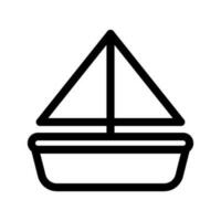 Boat Icon Vector Symbol Design Illustration