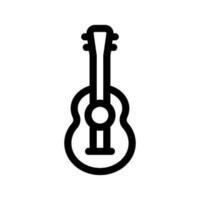 guitarra icono vector símbolo diseño ilustración