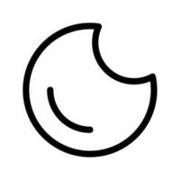 noche modo icono vector símbolo diseño ilustración