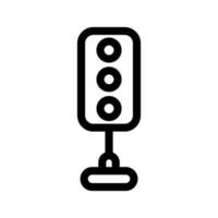tráfico luces icono vector símbolo diseño ilustración