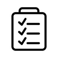 Task Icon Vector Symbol Design Illustration