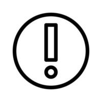 Warning Icon Vector Symbol Design Illustration