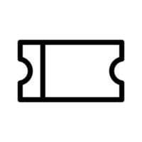 Ticket Icon Vector Symbol Design Illustration