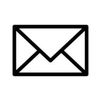 Mail Icon Vector Symbol Design Illustration