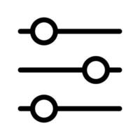 Configuration Icon Vector Symbol Design Illustration