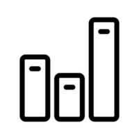 biblioteca icono vector símbolo diseño ilustración