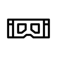 Goggles Icon Vector Symbol Design Illustration