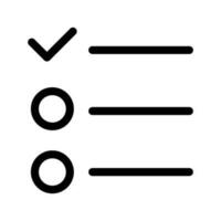 To Do Icon Vector Symbol Design Illustration