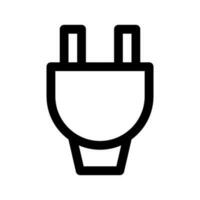 Plug Icon Vector Symbol Design Illustration