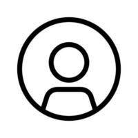 Account Setting Icon Vector Symbol Design Illustration