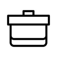 Briefcase Icon Vector Symbol Design Illustration