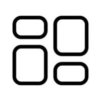 Dashboard Icon Vector Symbol Design Illustration