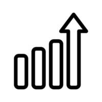 Graph Icon Vector Symbol Design Illustration