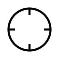 Target Icon Vector Symbol Design Illustration