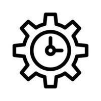 productividad icono vector símbolo diseño ilustración