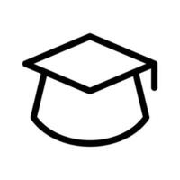 Graduate Icon Vector Symbol Design Illustration