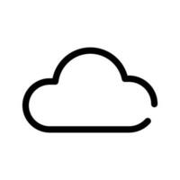Cloud Icon Vector Symbol Design Illustration