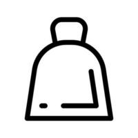 basura icono vector símbolo diseño ilustración