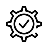 Good System Icon Vector Symbol Design Illustration