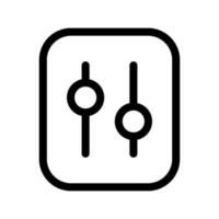 Settings Icon Vector Symbol Design Illustration