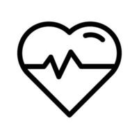 Heart Rate Icon Vector Symbol Design Illustration