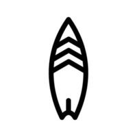 Surfboard Icon Vector Symbol Design Illustration