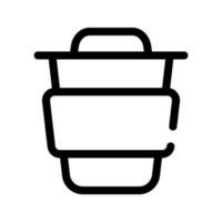Coffee Cup Icon Vector Symbol Design Illustration