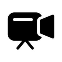 Camcorder Icon Vector Symbol Design Illustration