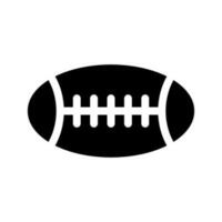 rugby icono vector símbolo diseño ilustración