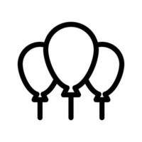 Balloon Icon Vector Symbol Design Illustration