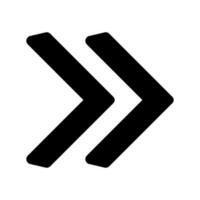 adelante icono vector símbolo diseño ilustración