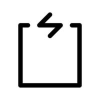 Electronics Icon Vector Symbol Design Illustration