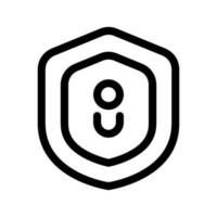 Privacy Icon Vector Symbol Design Illustration