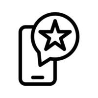 App Rating Icon Vector Symbol Design Illustration