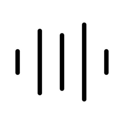 Wave Icon Vector Symbol Design Illustration