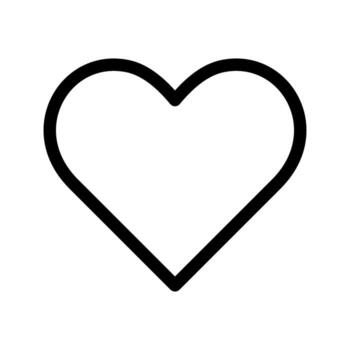 Love Icon Vector Symbol Design Illustration