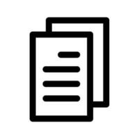 Files Icon Vector Symbol Design Illustration
