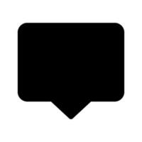 Speech Bubble Icon Vector Symbol Design Illustration