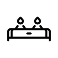 Gas Stove Icon Vector Symbol Design Illustration