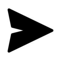 enviar icono vector símbolo diseño ilustración